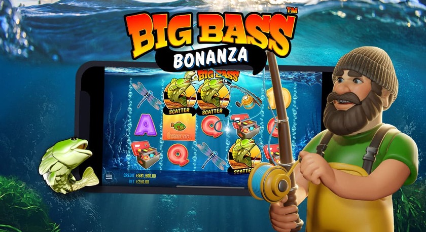 Banner Big Bass Bonanza Slot - Banner