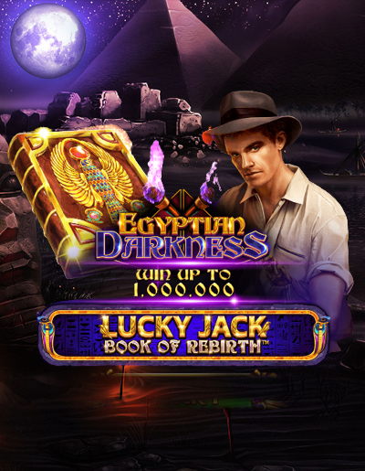 Lucky Jack Book of Rebirth Egyptian Darkness