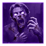 Symbol Screaming Zombie