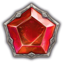 Symbol Red stone