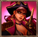 Symbol Woman pirate