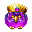 Symbol Owl purple