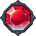 Symbol Low red