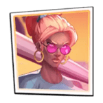 Symbol Sunglass Lady