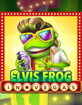 Elvis Frog in Vegas Poster