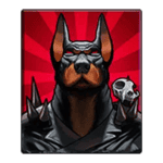 Symbol Skull Dog