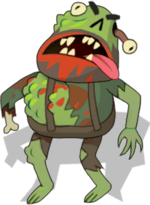 Symbol Green Zombie