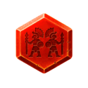 Symbol Twin Warriors