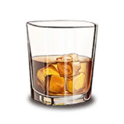 Symbol Whiskey Glass