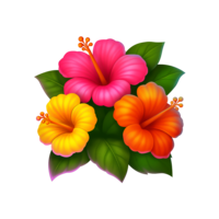 Symbol Tropic flowers