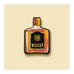 Symbol Whiskey Bottle