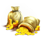 Symbol Gold Pouch