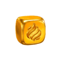 Symbol Burning dice