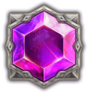 Symbol Purple stone
