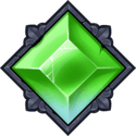 Symbol Low green