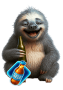 Symbol Blue sloth