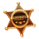 Symbol Sheriff's Star