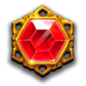 Symbol Red Gem