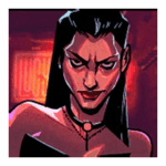 Symbol Dark-Haired Woman