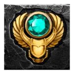 Symbol Sapphire Scarab