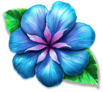Symbol Blue Flower