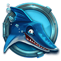 Symbol Blue shark