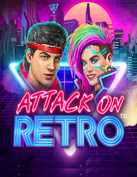 Attack on Retro Poster