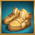 Symbol Golden Sneakers