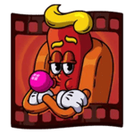 Symbol Hot Dog Mascot