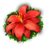 Symbol Red Flower