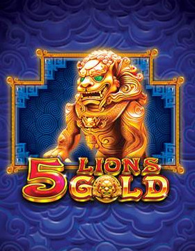 5 Lions Gold Poster
