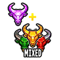 Symbol Mixed + Pink Bull