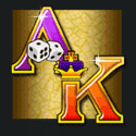 Symbol Ace (A) and King (K)