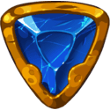 Symbol Seventh blue