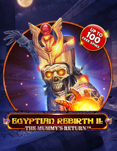 Play Free Demo of Egyptian Rebirth 2: The Mummy's Return Slot by Spinomenal