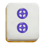 Symbol Blue Circle Mahjong