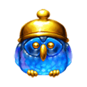 Symbol Owl blue
