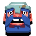 Symbol Blue man