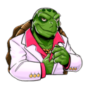 Symbol White turtle