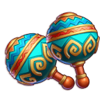 Symbol Maracas Pair