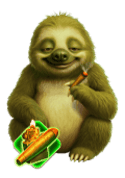Symbol Green sloth