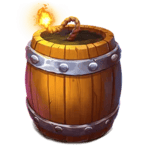 Symbol Explosive Barrel