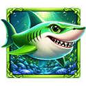 Symbol Green shark