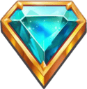 Symbol Cyan Gem