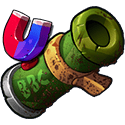 Symbol Rocket magnet