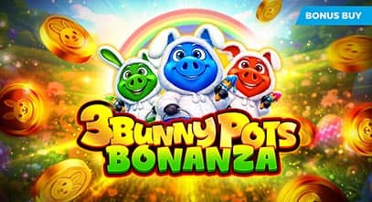3 Bunny Pots Bonanza