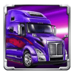 Symbol Purple Truck