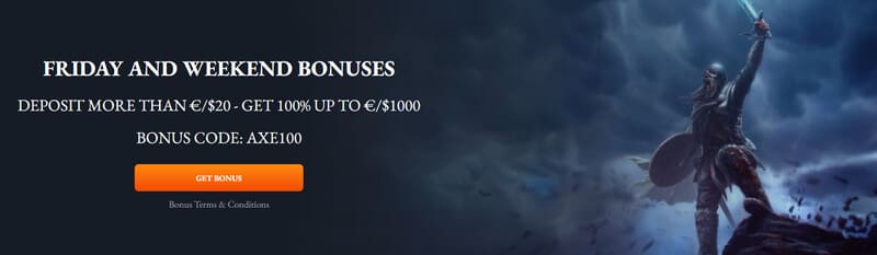Friday and Weekend Bonuses