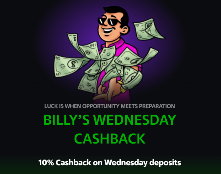 Wednesday Cashback