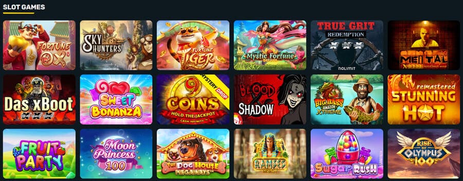 Slots Section at Campeonbet Casino
